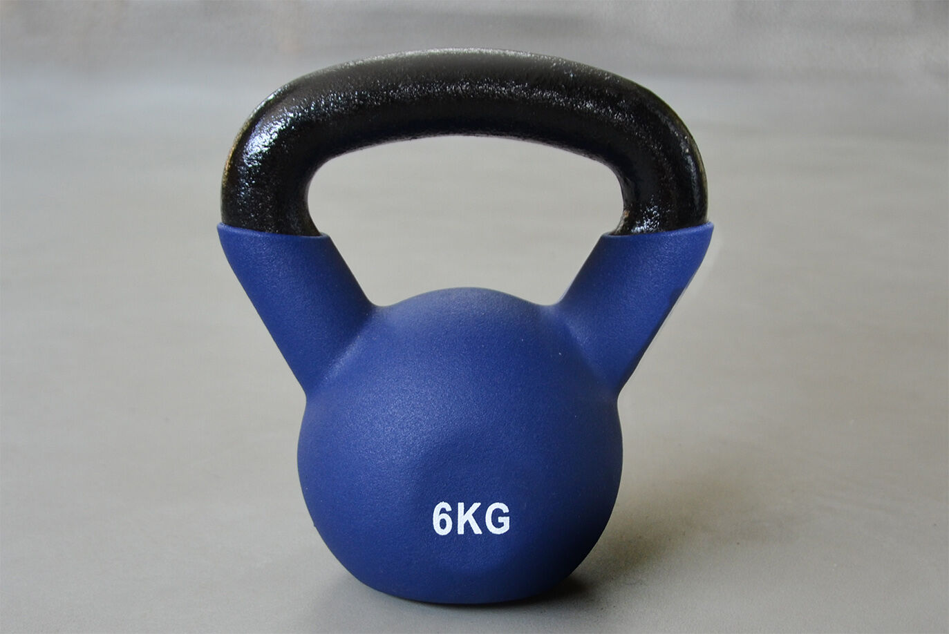 Body Power 6kg Neoprene Covered Kettlebell (Blue)