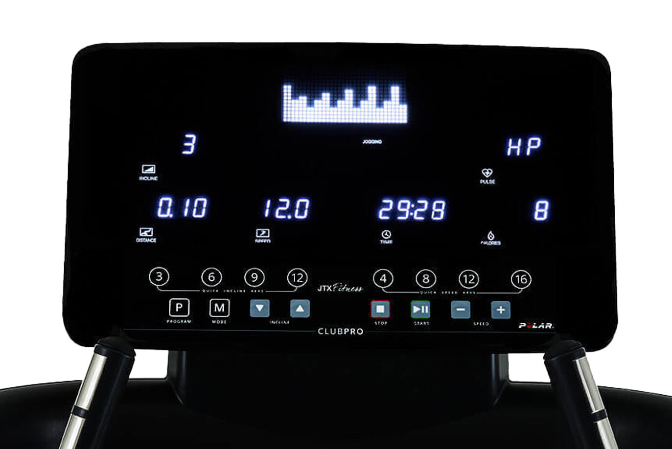 JTX Fitness Club Pro Console