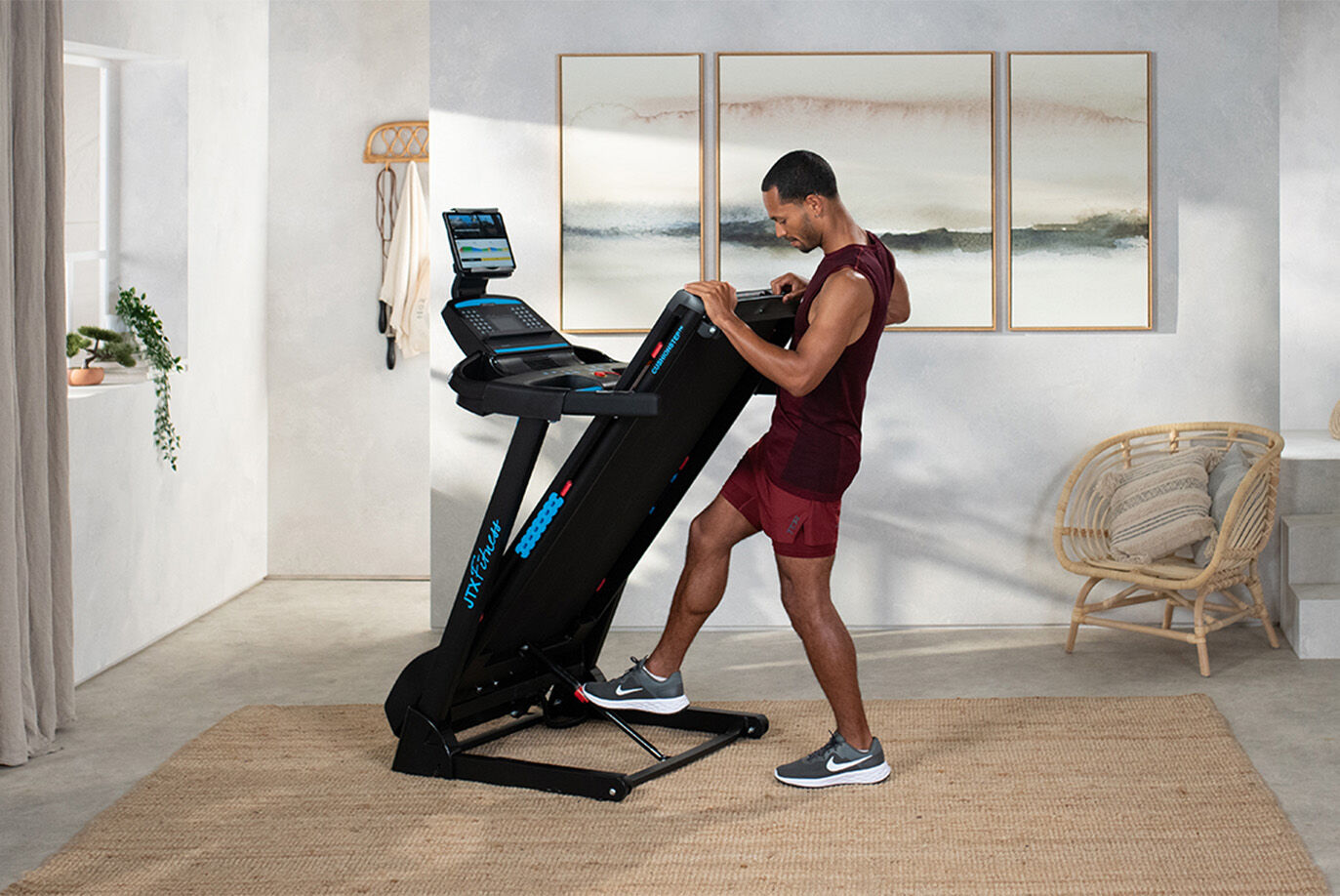 Smallest Electric Treadmill from JTX Fitness