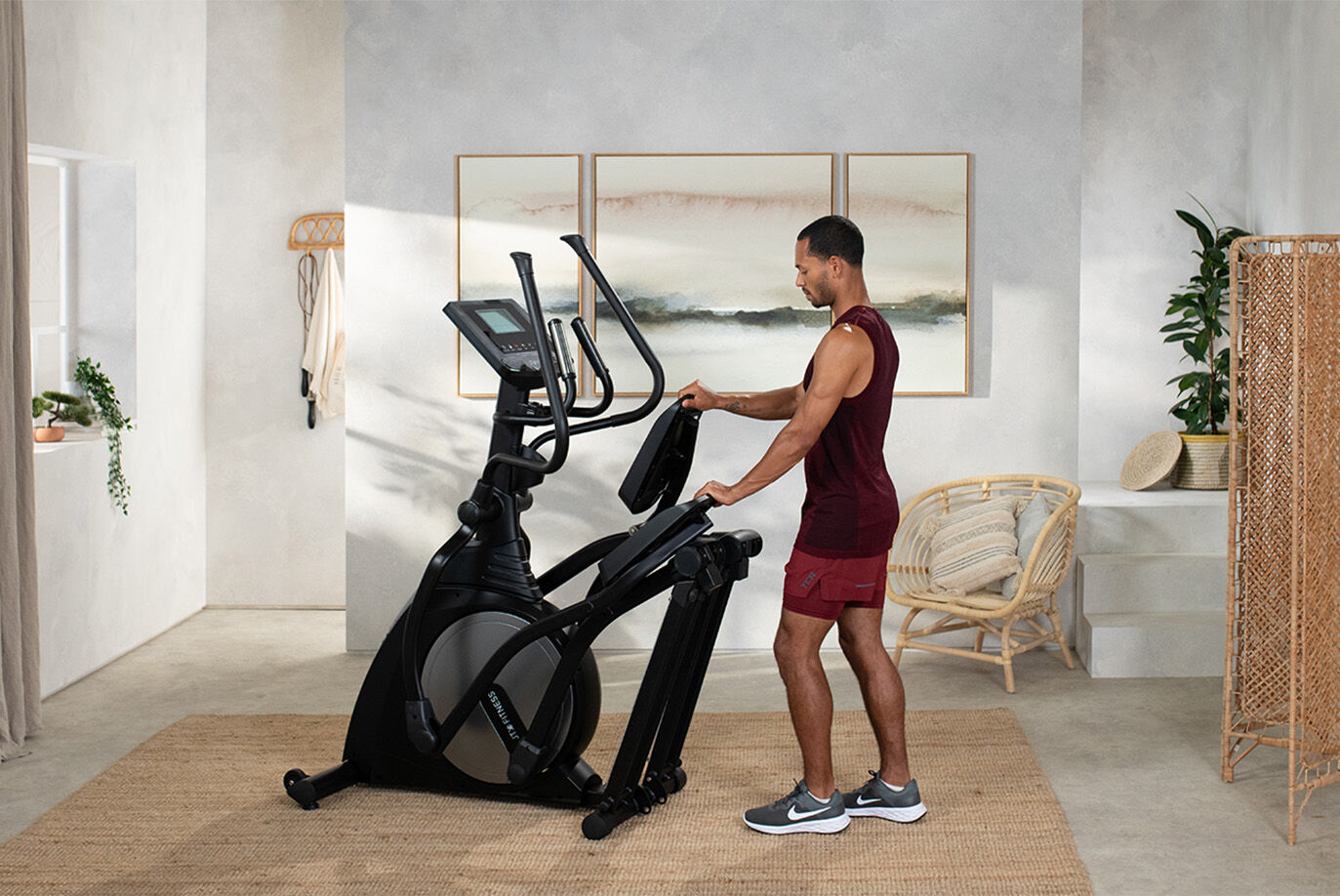 Folding Cross Trainer By JTX Fitness