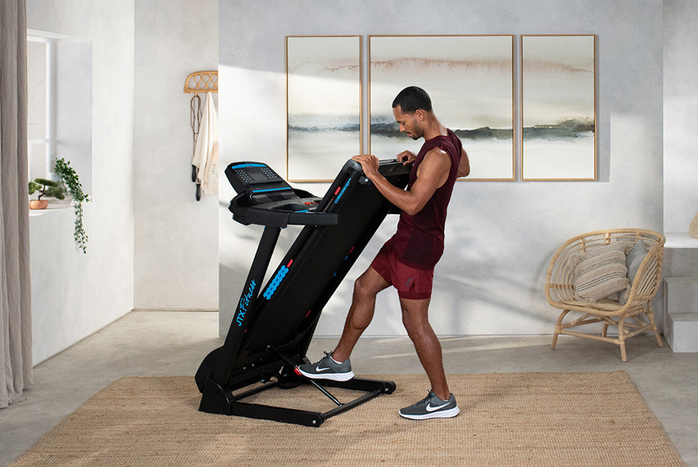 Smallest Electric Treadmill from JTX Fitness