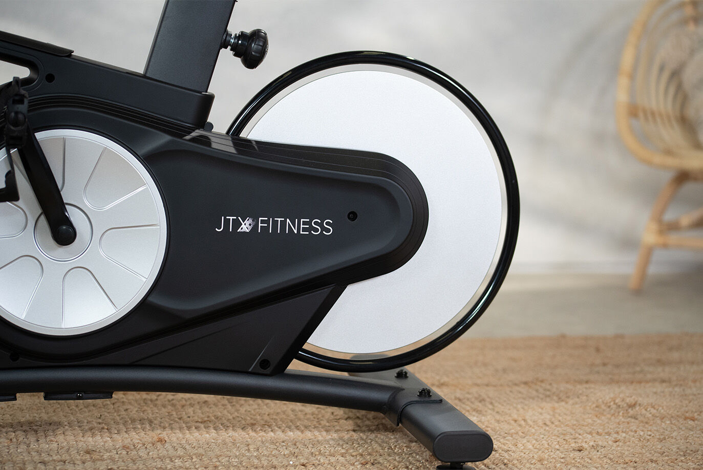 JTX Home Exercise Bike With Rear Flywheel