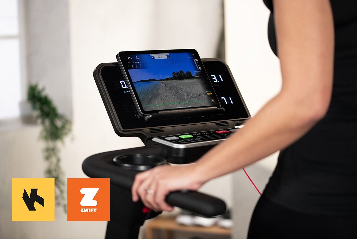 JTX Fitness Runrise XL connects to popular training apps