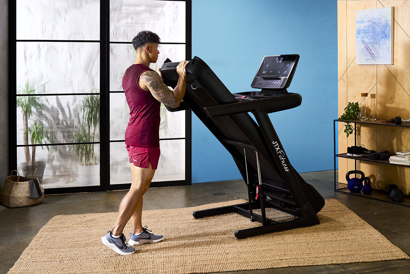 JTX Sprint-8 Pro - Folding Treadmill From JTX Fitness