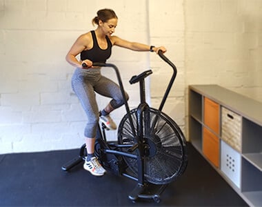 Hiit assault bike online