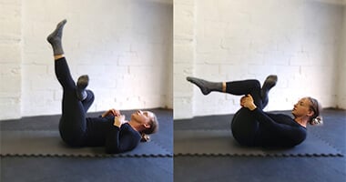 Full Body Stretch - Piriformis Figure 4