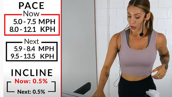 Treadmill workout for endurance